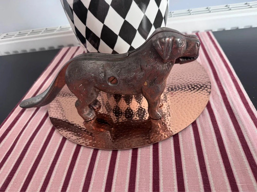 Antik vintage hund nussknacker - antik,